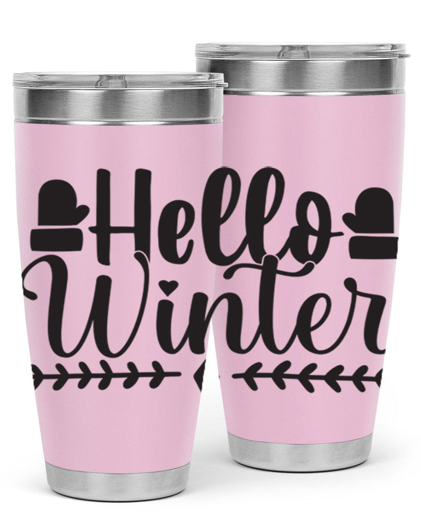 Hello winter 184#- winter- Tumbler