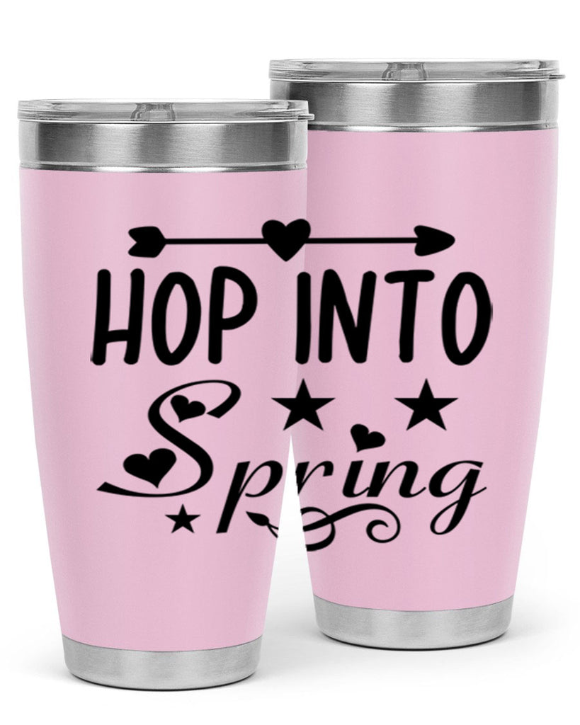 Hop into Spring 249#- spring- Tumbler