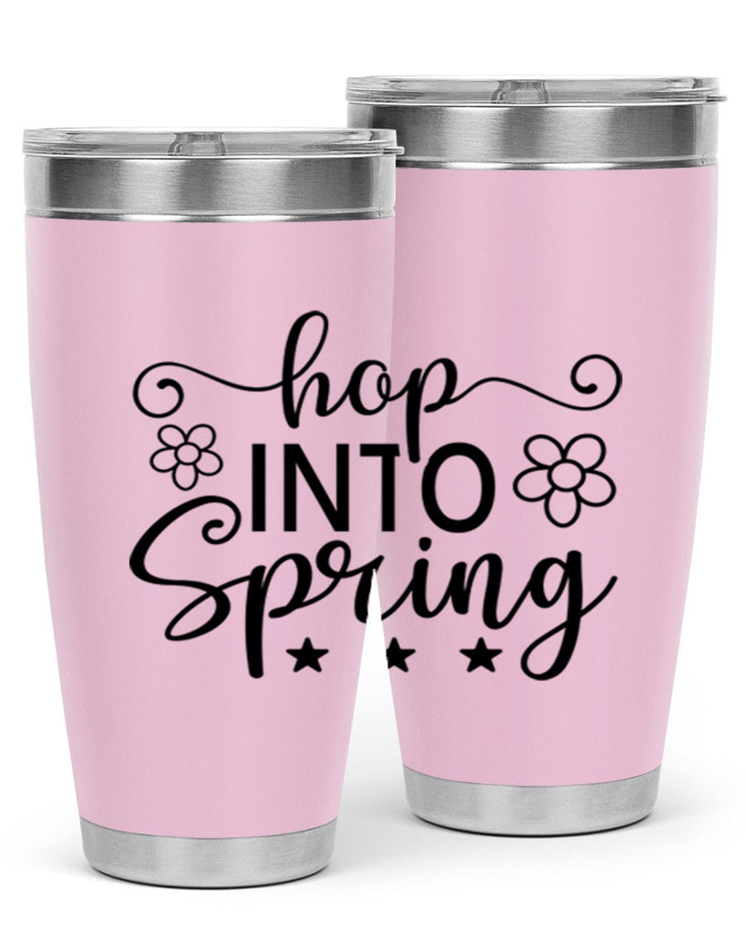 Hop into spring  252#- spring- Tumbler