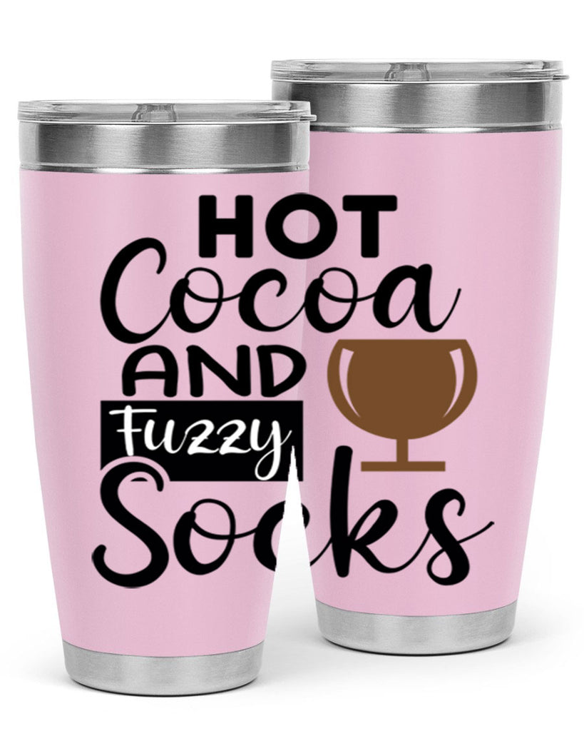 Hot Cocoa And Fuzzy Socks 218#- winter- Tumbler