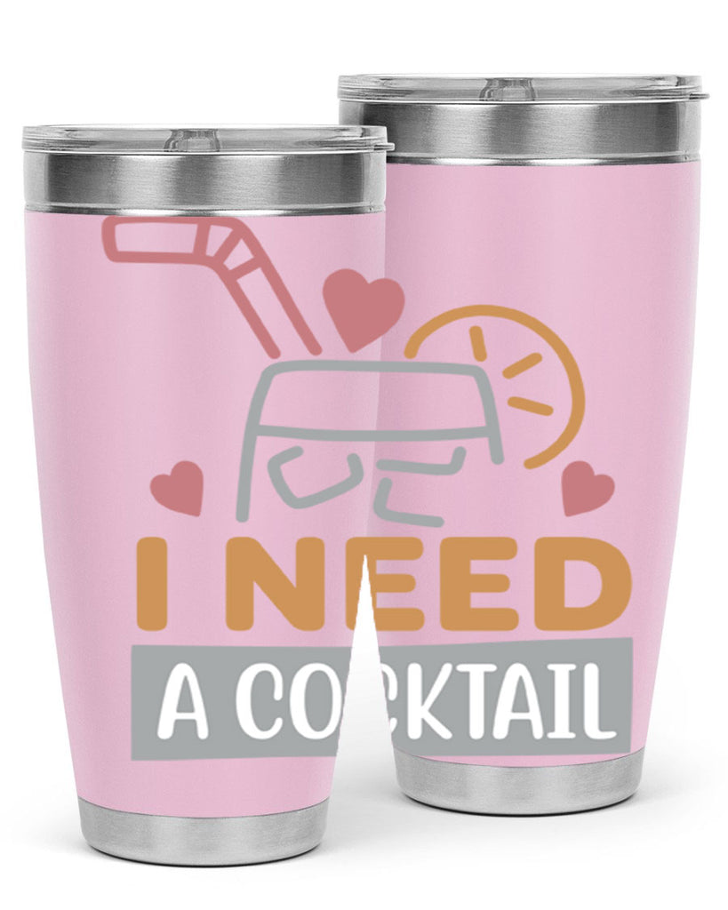 I Need A Cocktail 107#- fashion- Cotton Tank