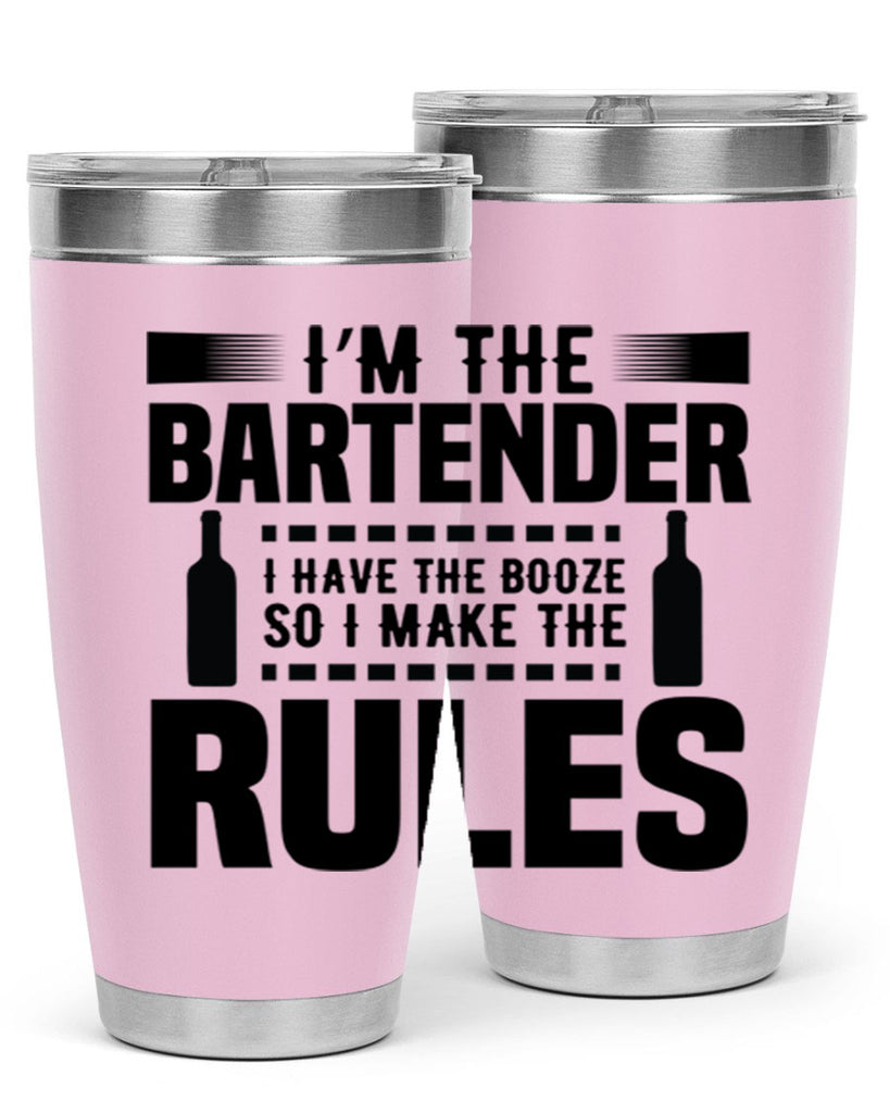 I am the Bartender Style 2#- bartender- tumbler