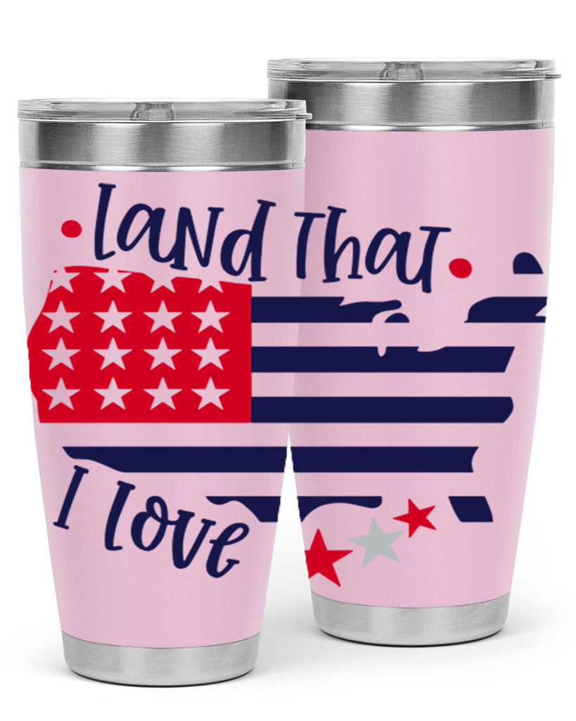 Land That I Love Style 158#- Fourt Of July- Tumbler