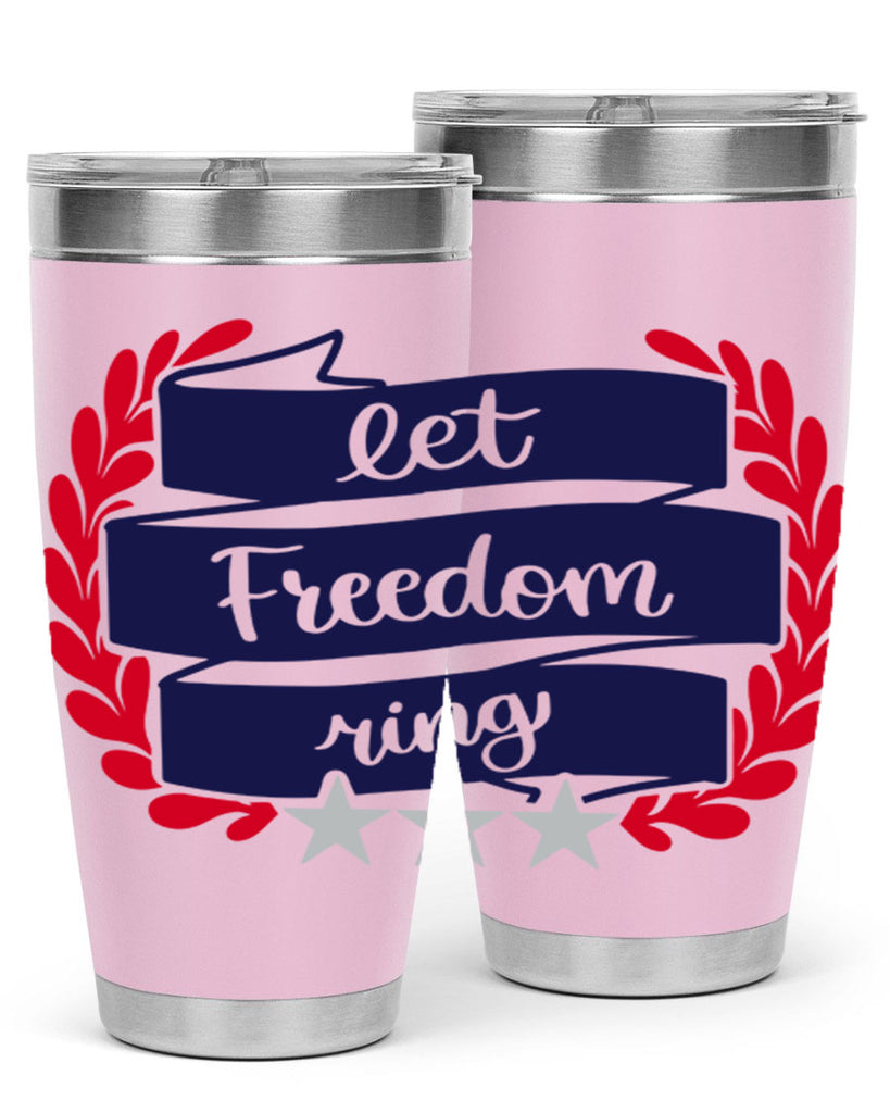 Let Freedom Ring Style 159#- Fourt Of July- Tumbler