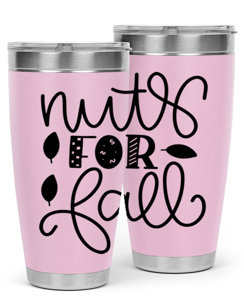 Nuts For Fall 446#- fall- Tumbler