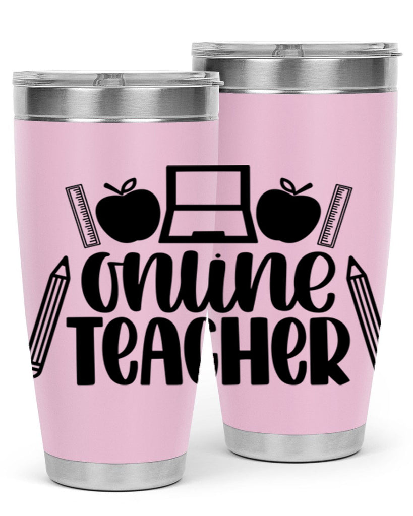 Online Teacher Style 61#- teacher- tumbler