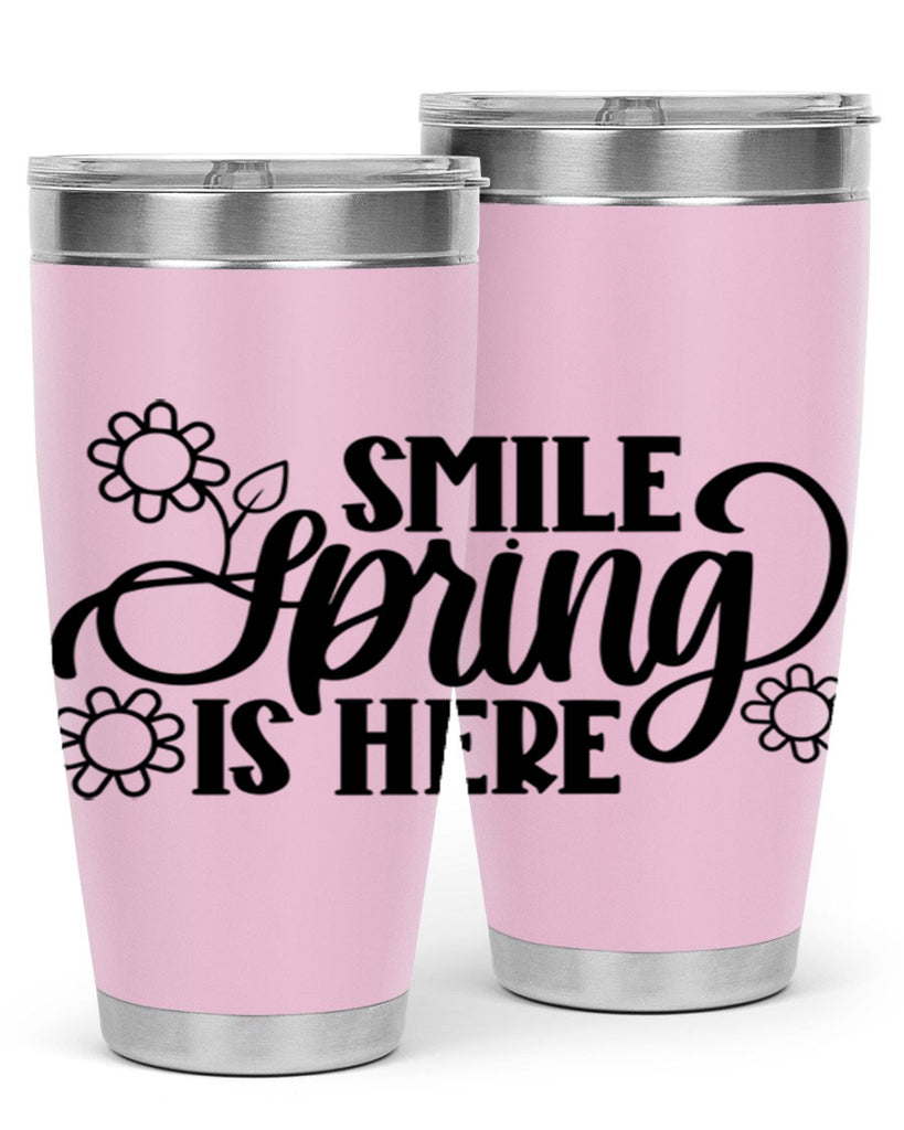 PNG_Smile Spring Is Here395#- spring- Tumbler