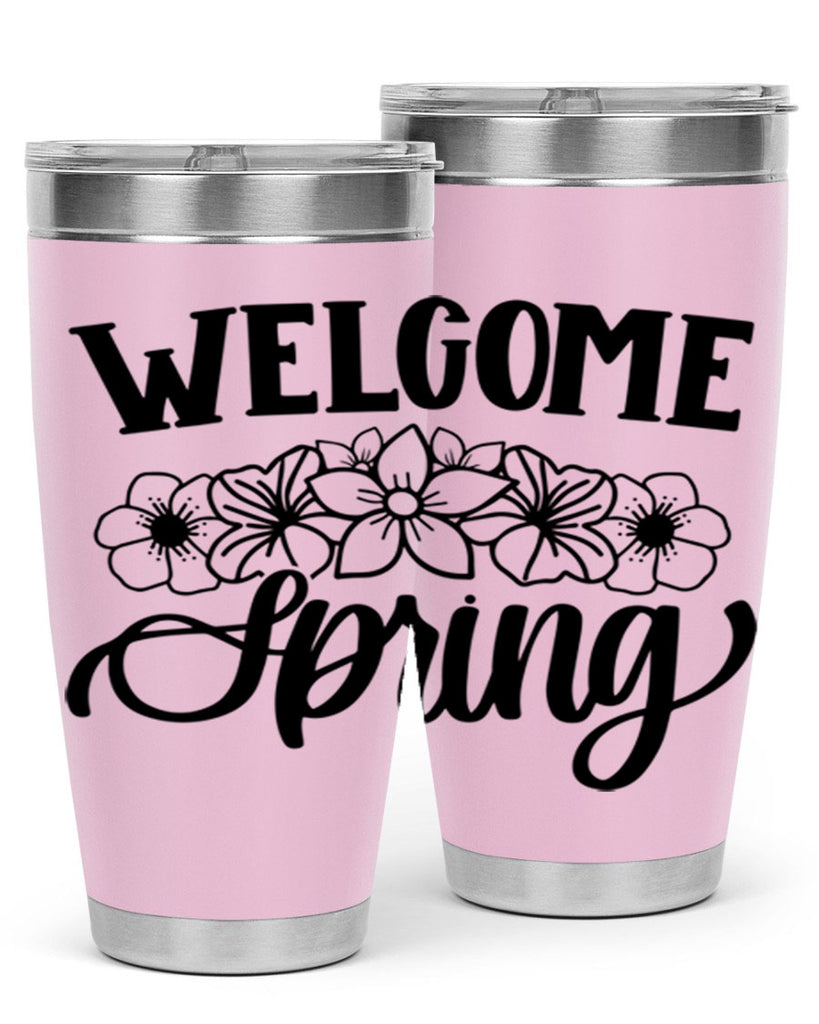 PNG_Welcome Spring396#- spring- Tumbler