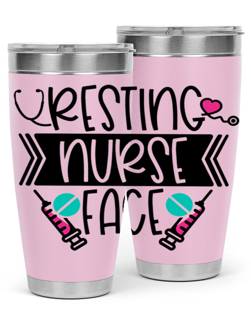 Resting Nurse Face Style Style 58#- nurse- tumbler