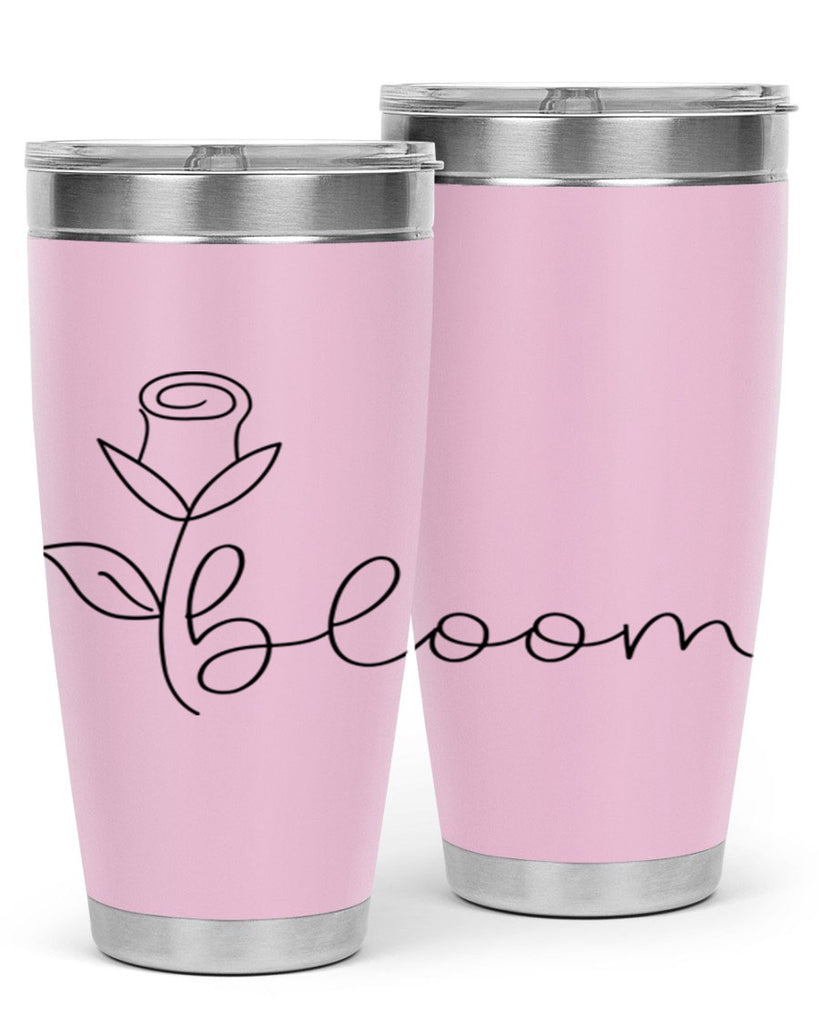 Rosebud line bloom400#- spring- Tumbler