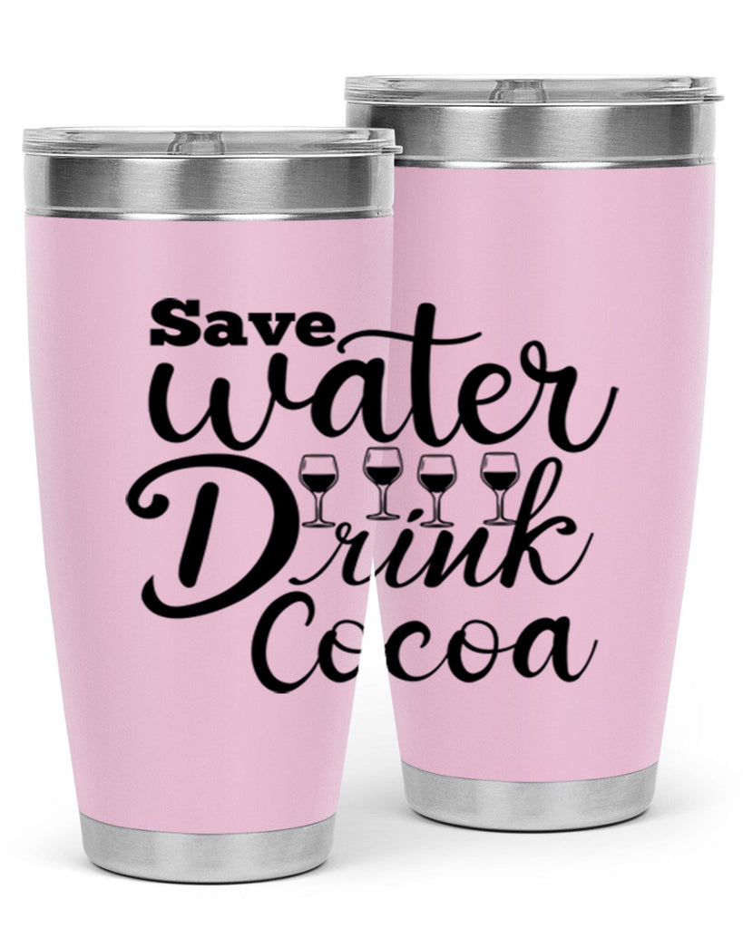Save Water Drink Cocoa 353#- winter- Tumbler