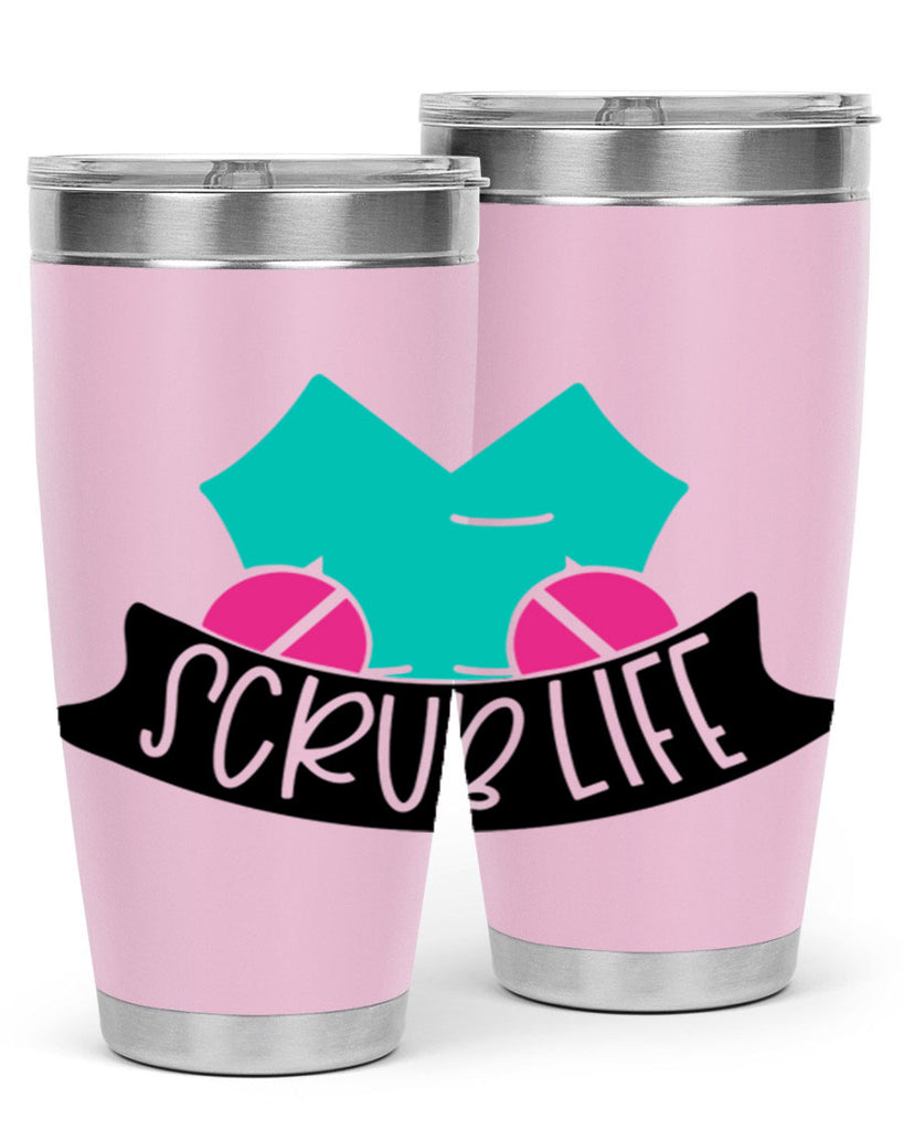Scrub Life Style Style 45#- nurse- tumbler