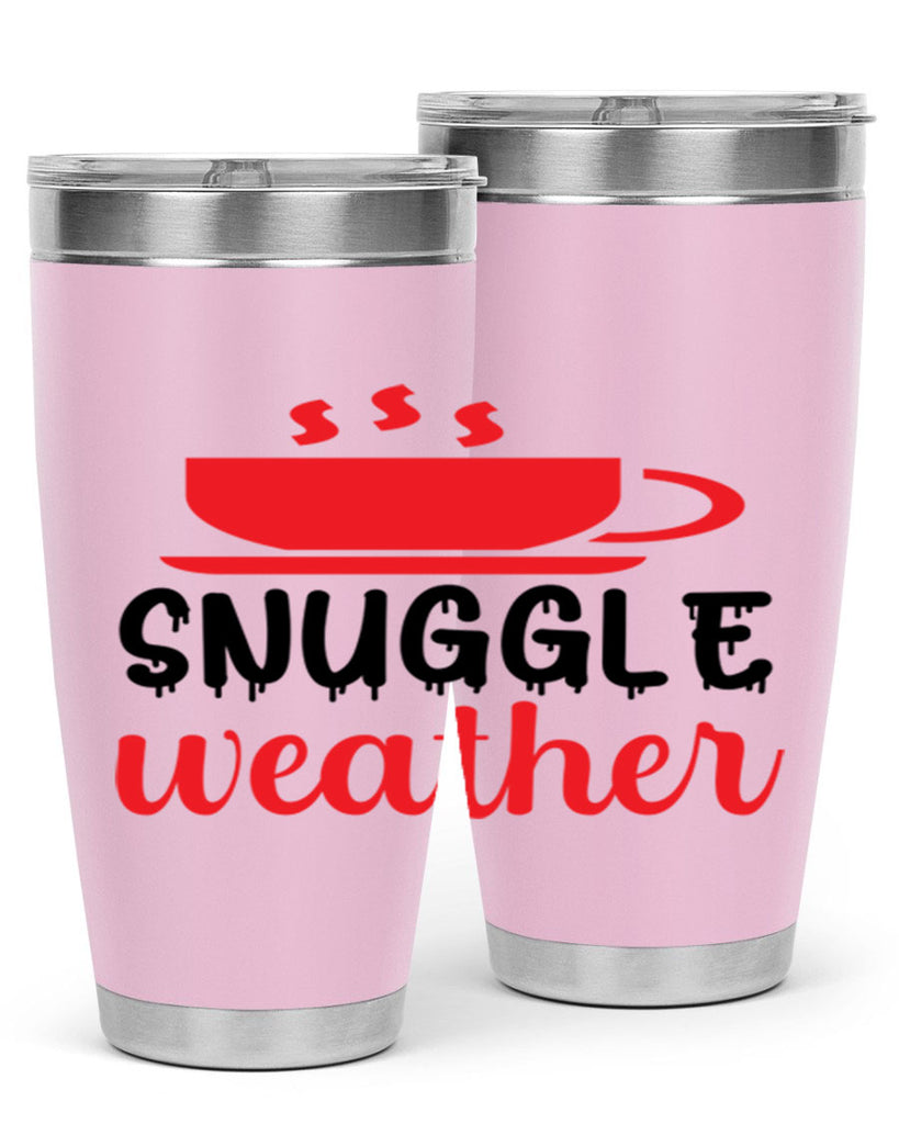 Snuggle weather 386#- winter- Tumbler