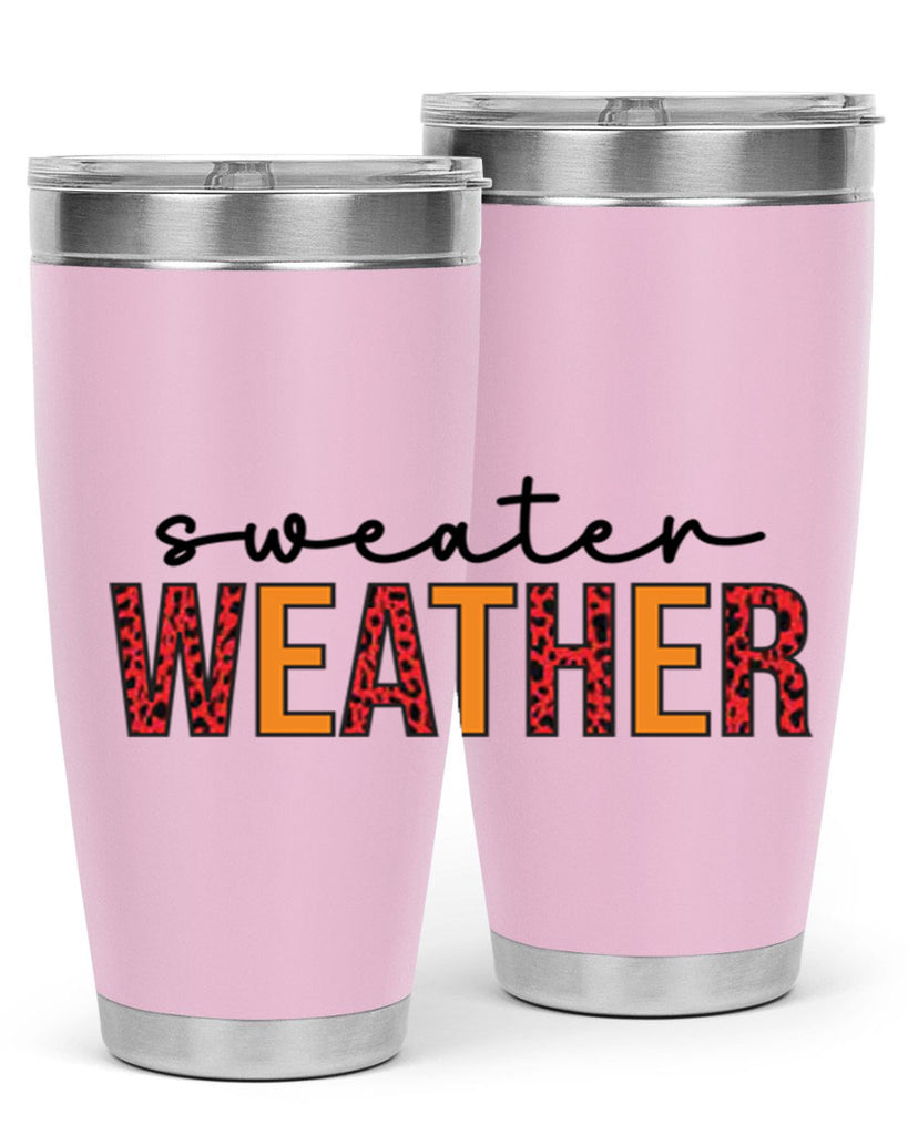 Sweater Weather 587#- fall- Tumbler