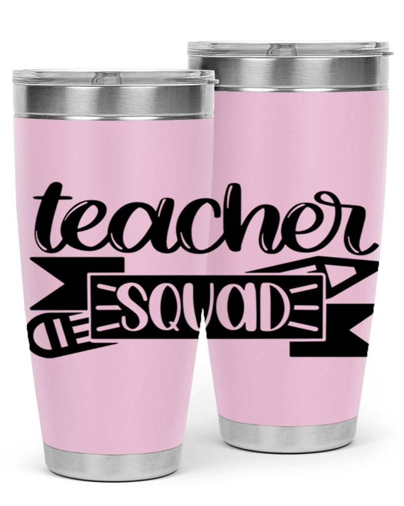 Teacher Squad Style 48#- teacher- tumbler