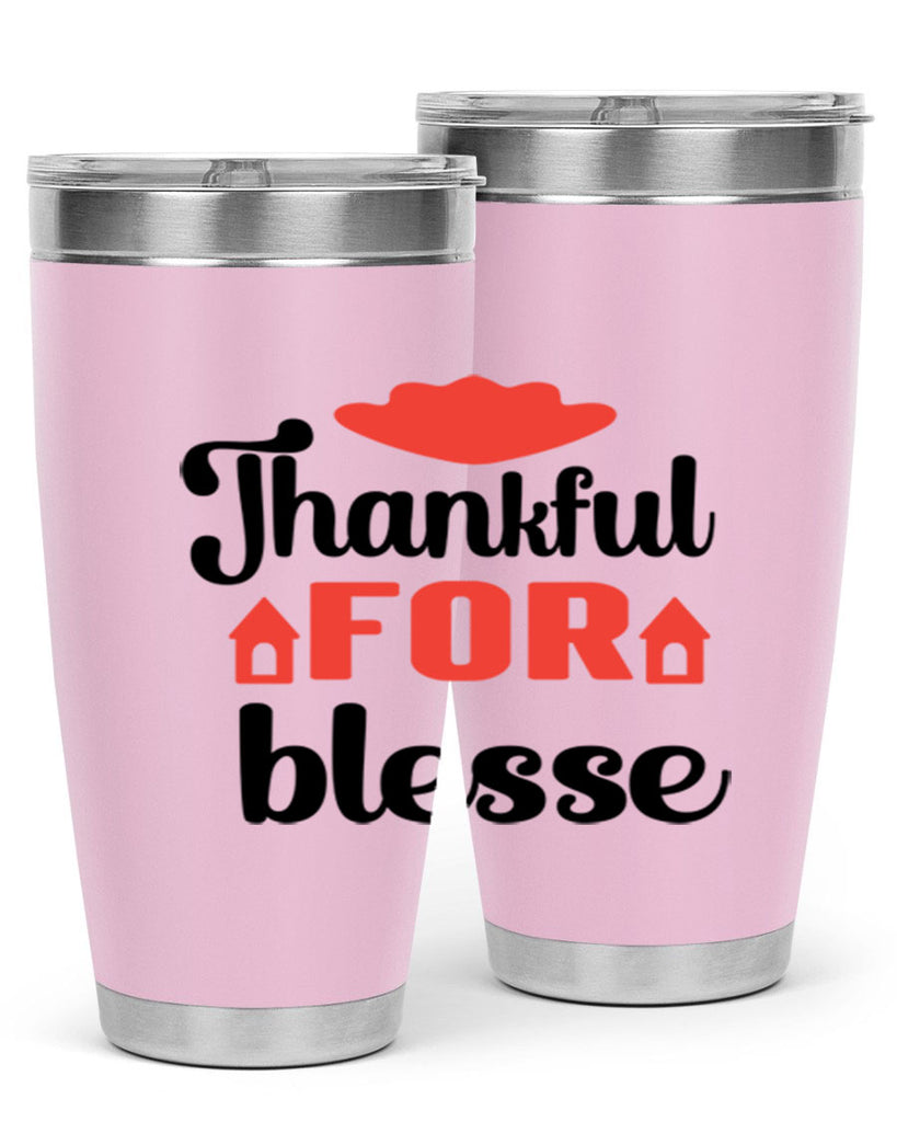 Thankful for blesse 599#- fall- Tumbler