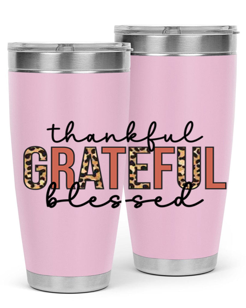 Thankful grateful blessed 602#- fall- Tumbler