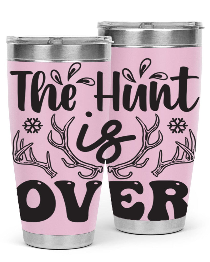 The hunt is over 403#- winter- Tumbler