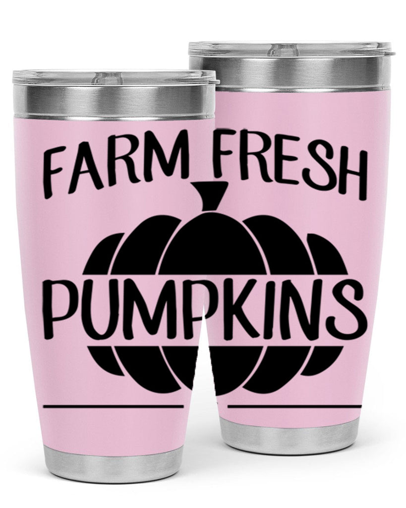 farm fresh pumpkins 173#- fall- Tumbler