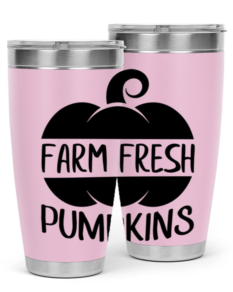 farm fresh pumpkins 174#- fall- Tumbler