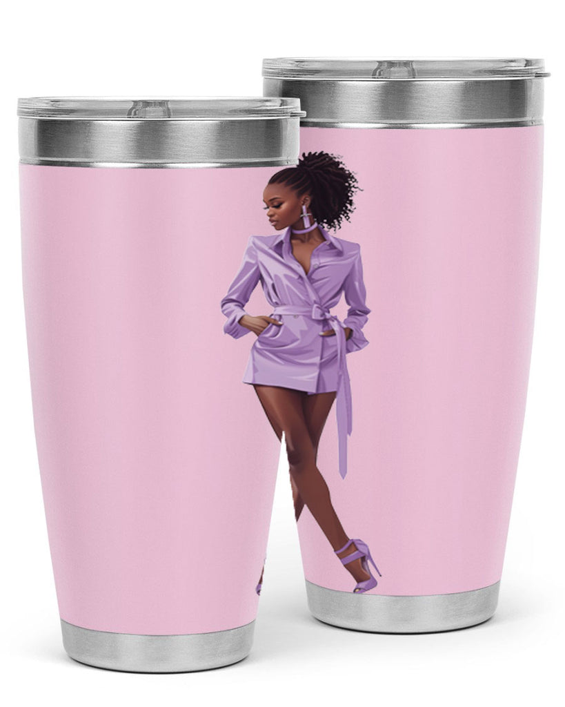 fashion girl in lavender 56#- fashion- Cotton Tank