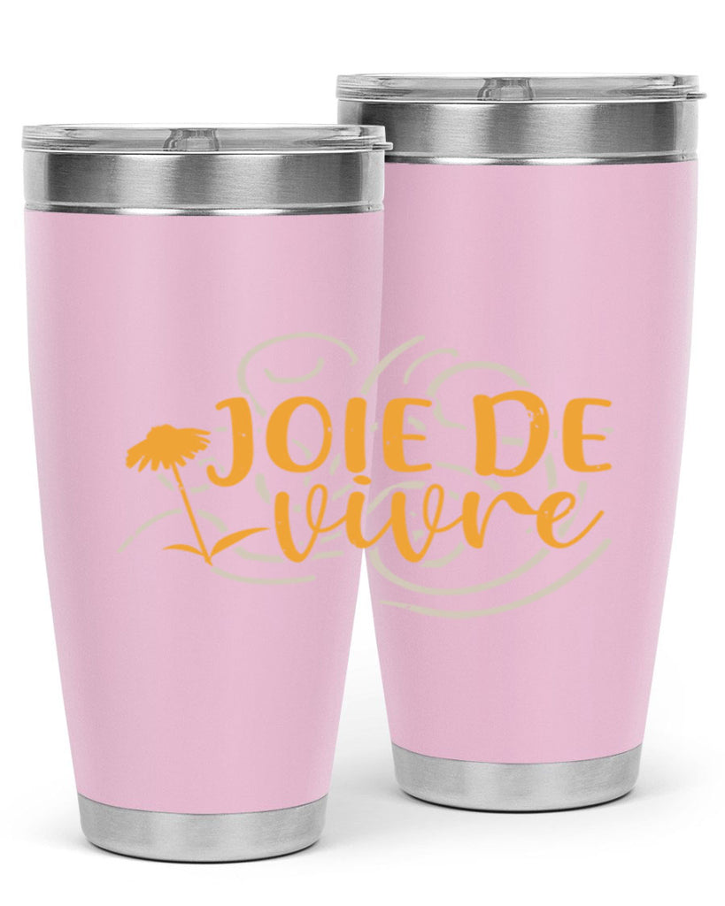 joie de vivre 57#- mardi gras- Tumbler
