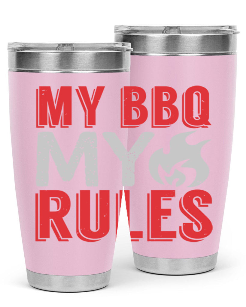 my bbq my rule 22#- bbq- Tumbler