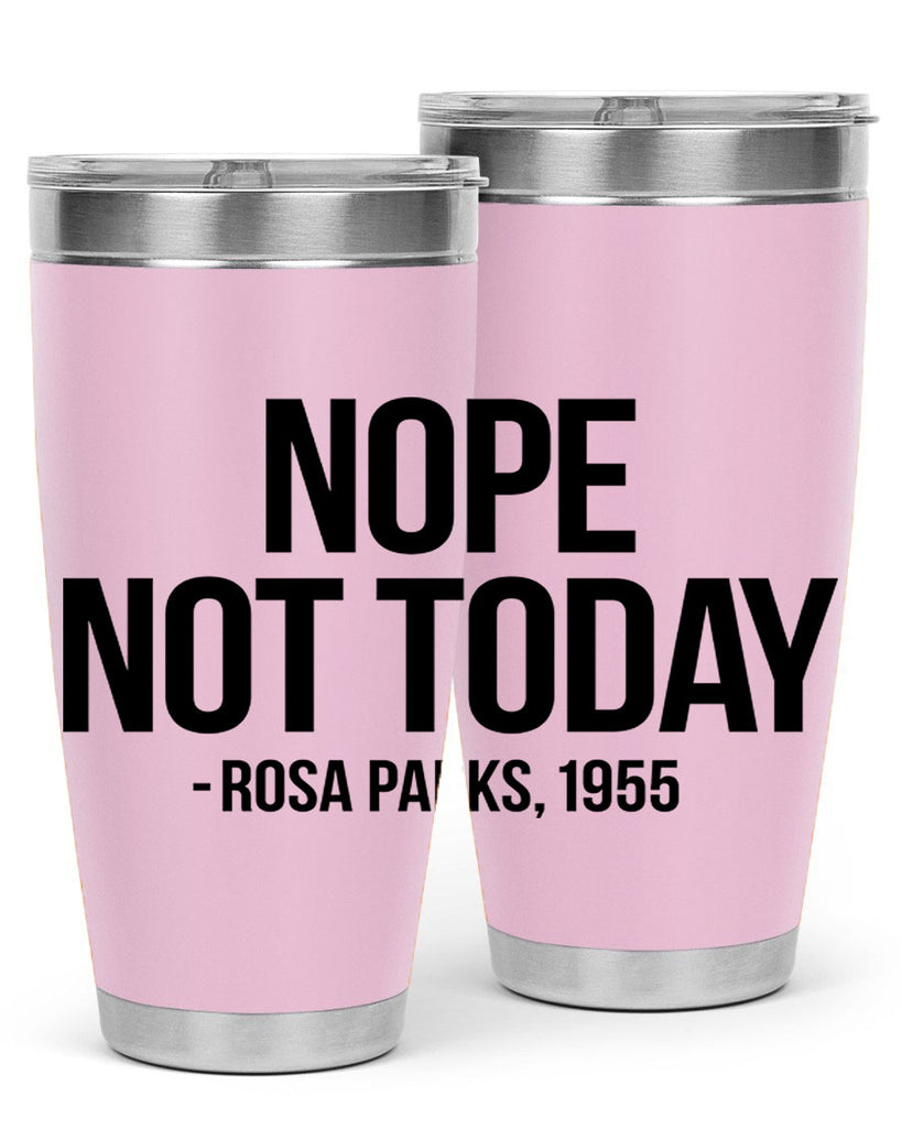 nope not today rosa parks 60#- black words phrases- Cotton Tank