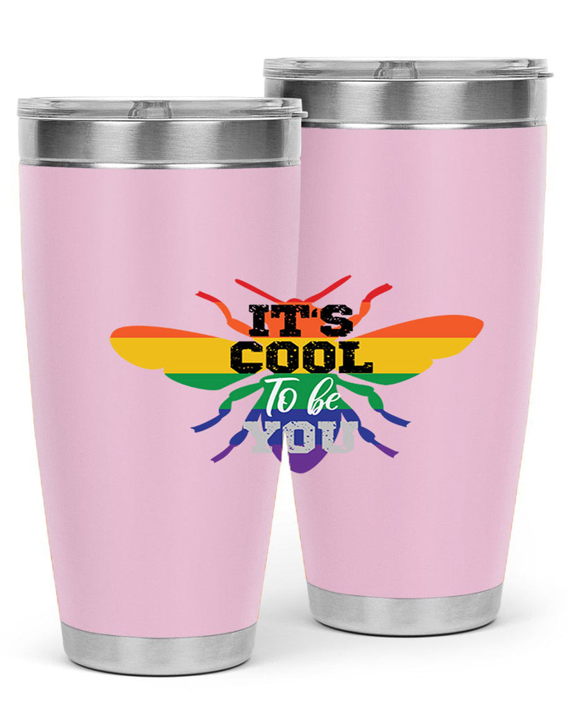 pride bee cool 70#- lgbt- Tumbler