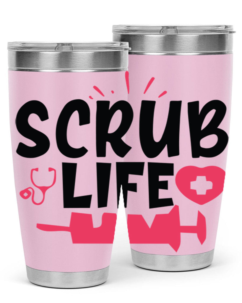 scrub life Style 352#- nurse- tumbler