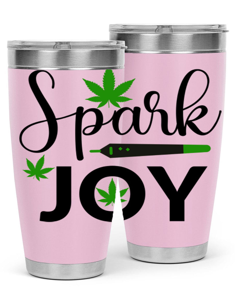 spark joy 250#- marijuana- Tumbler