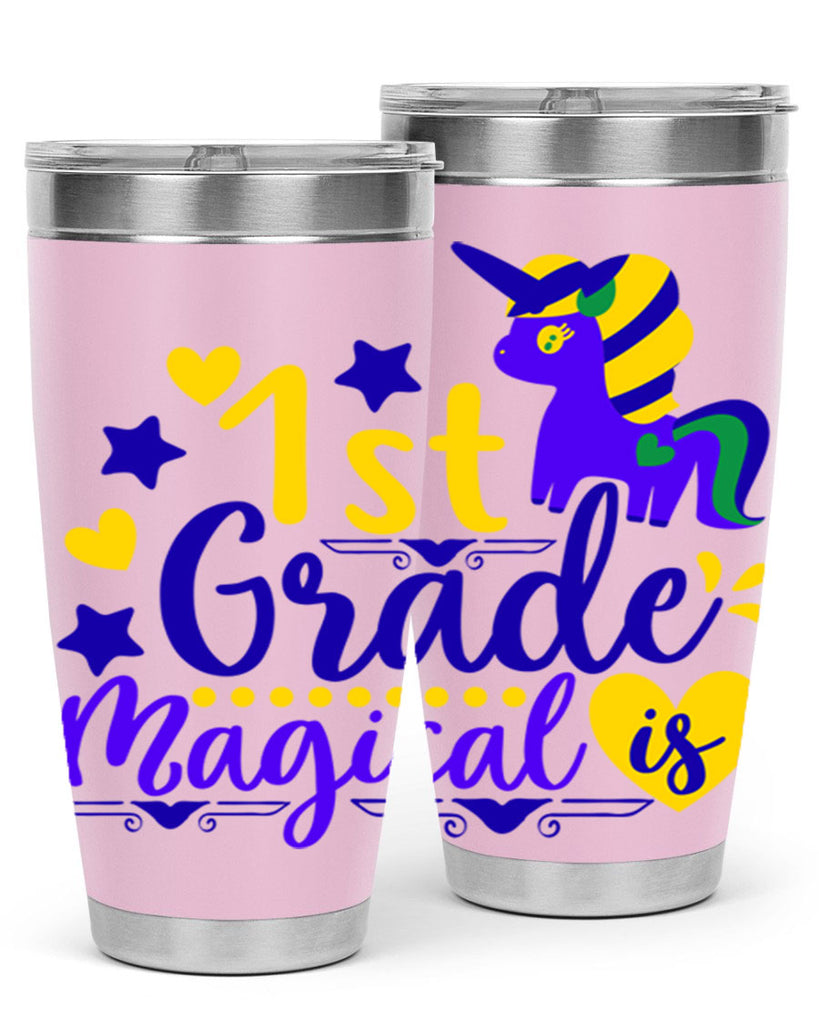st grade magical 63#- mardi gras- Tumbler