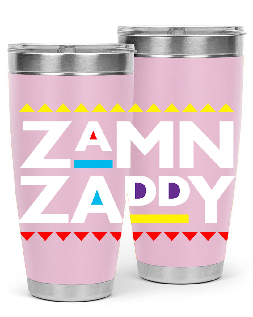 zamn zaddy 1#- black words phrases- Cotton Tank