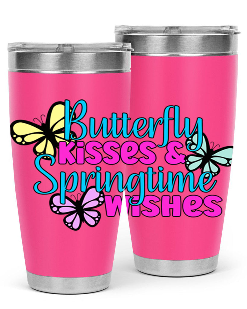 Butterfly kisses & springtime wishes95#- spring- Tumbler