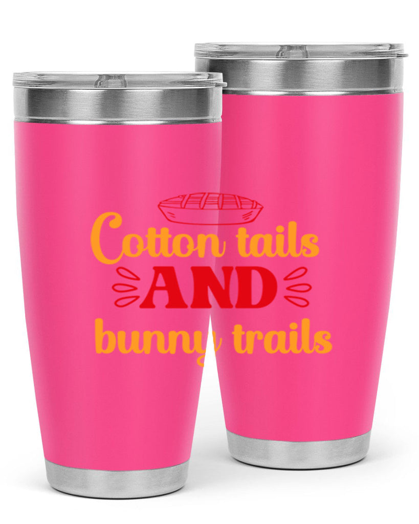 Cotton tails and bunny trails 112#- spring- Tumbler