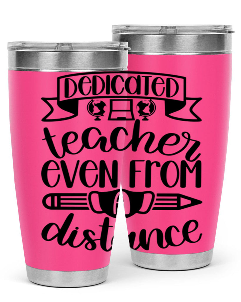 Dedicated Teacher Even Style 80#- teacher- tumbler