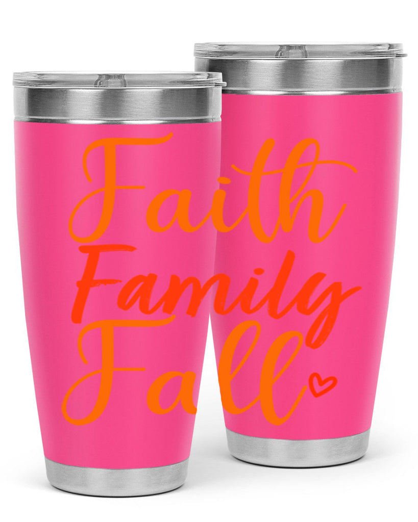 Faith Family Fall Design 81#- fall- Tumbler