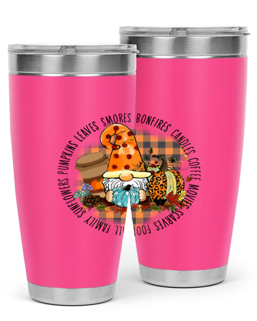 FallVibesGnome 165#- fall- Tumbler