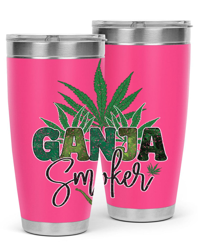 Ganja Smoker Sublimation 89#- marijuana- Tumbler
