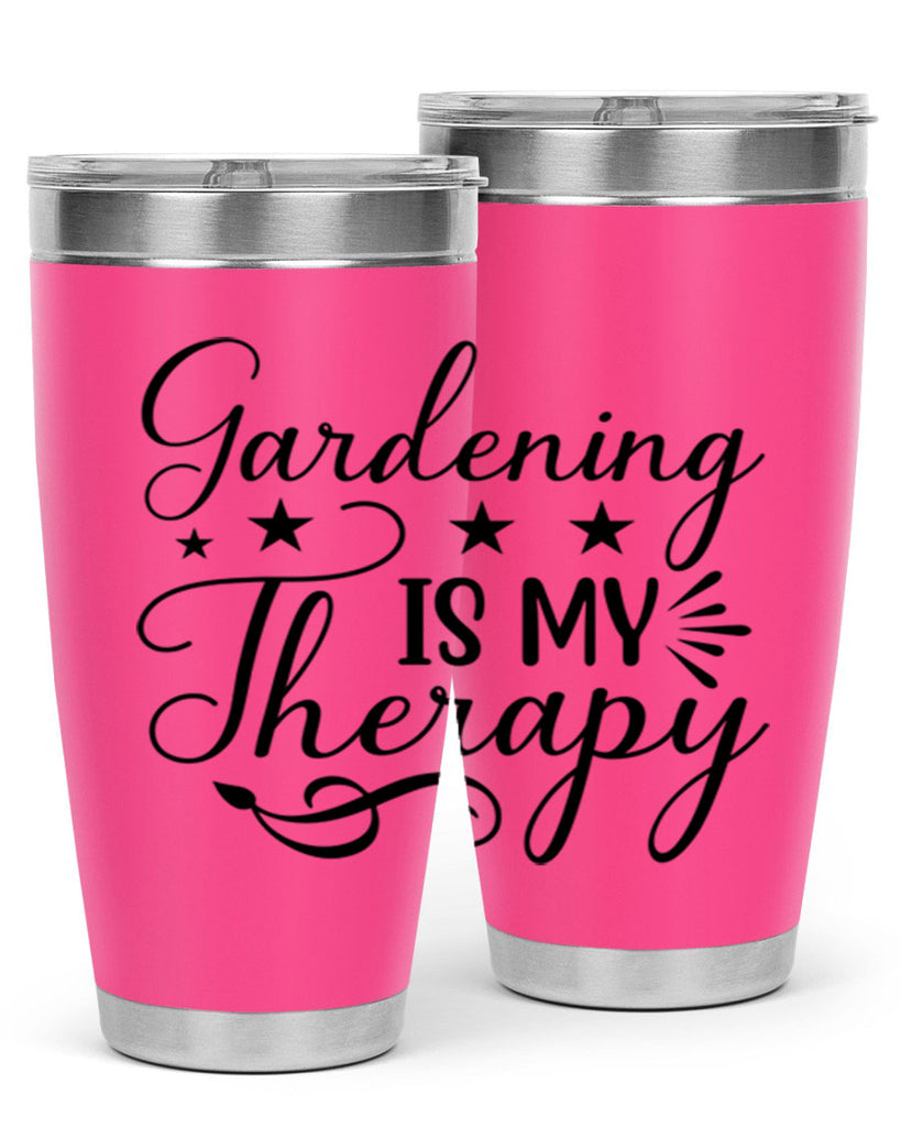Gardening is My Therapy 145#- spring- Tumbler
