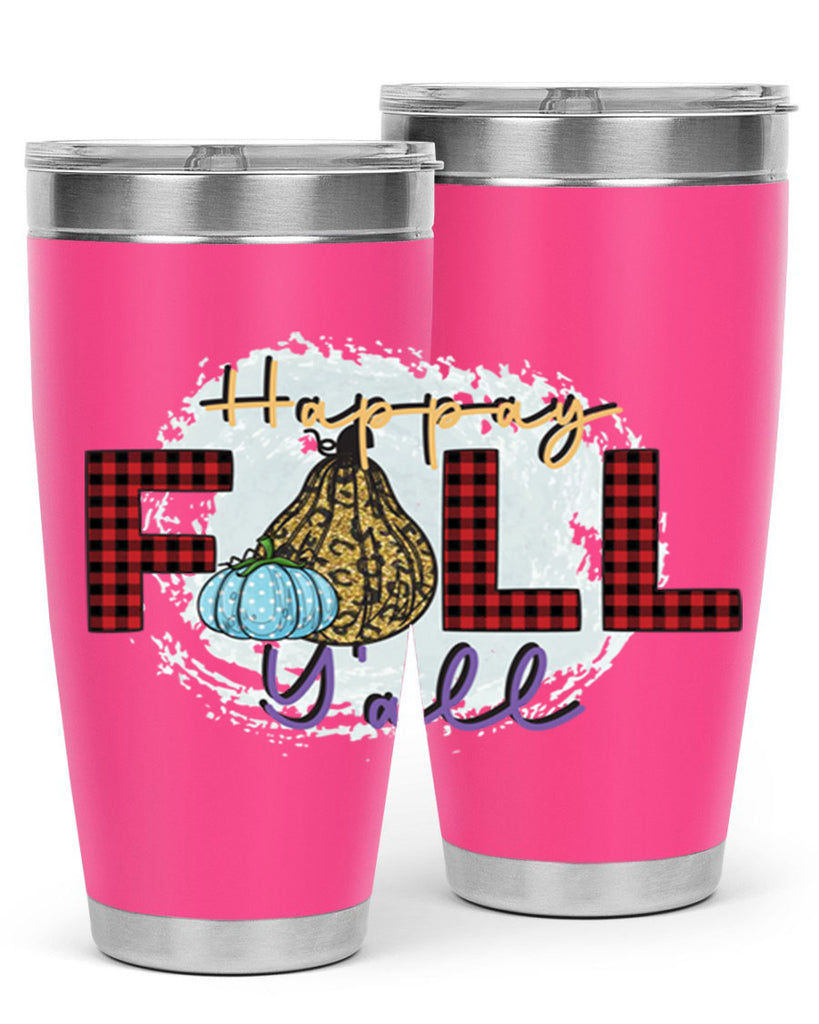 Happay Fall Y all 217#- fall- Tumbler