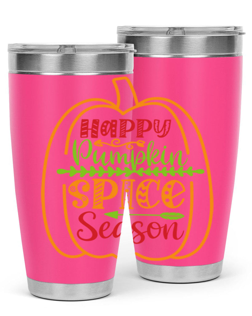 Happy Pumpkin Spice Season 243#- fall- Tumbler