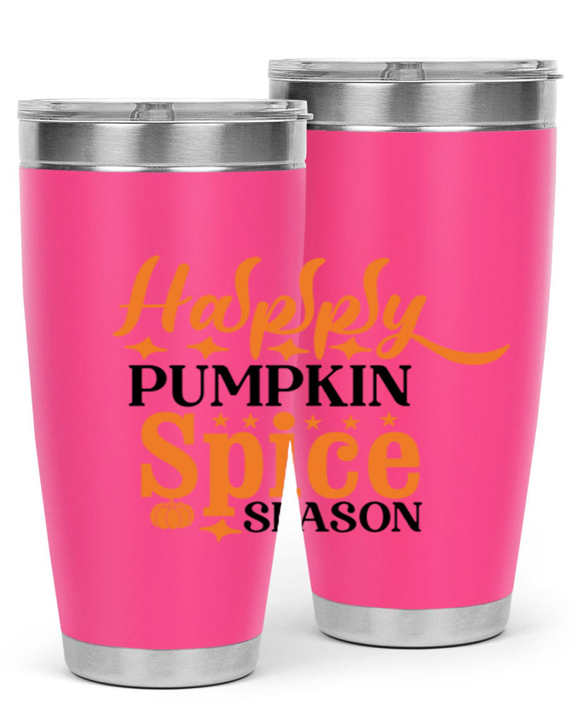 Happy Pumpkin Spice Season 245#- fall- Tumbler