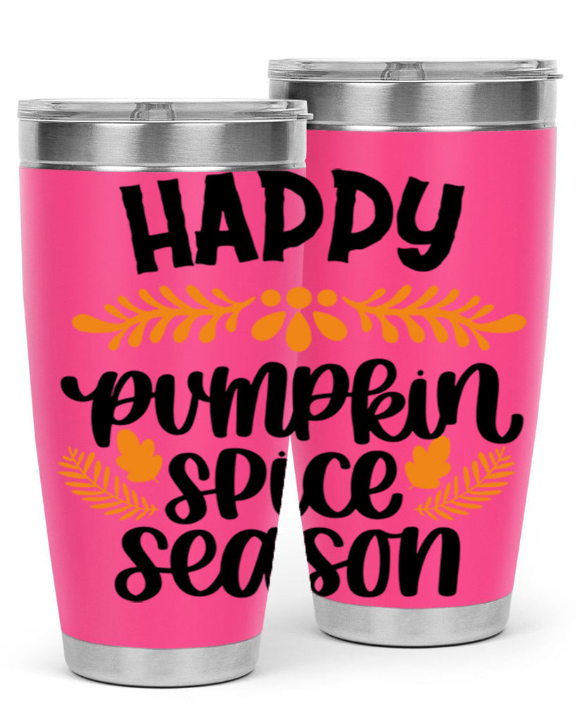 Happy Pumpkin Spice Season 492#- fall- Tumbler