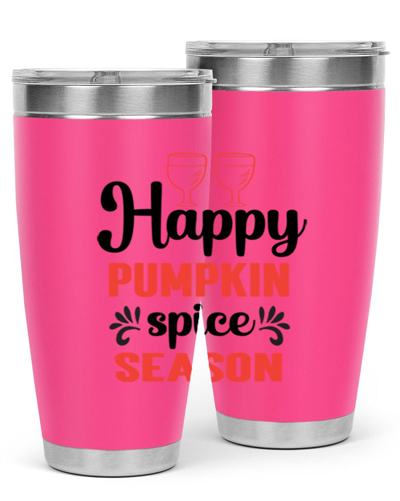 Happy pumpkin spice season 244#- fall- Tumbler