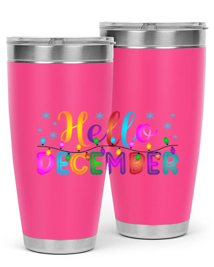 Hello December Winter 177#- winter- Tumbler