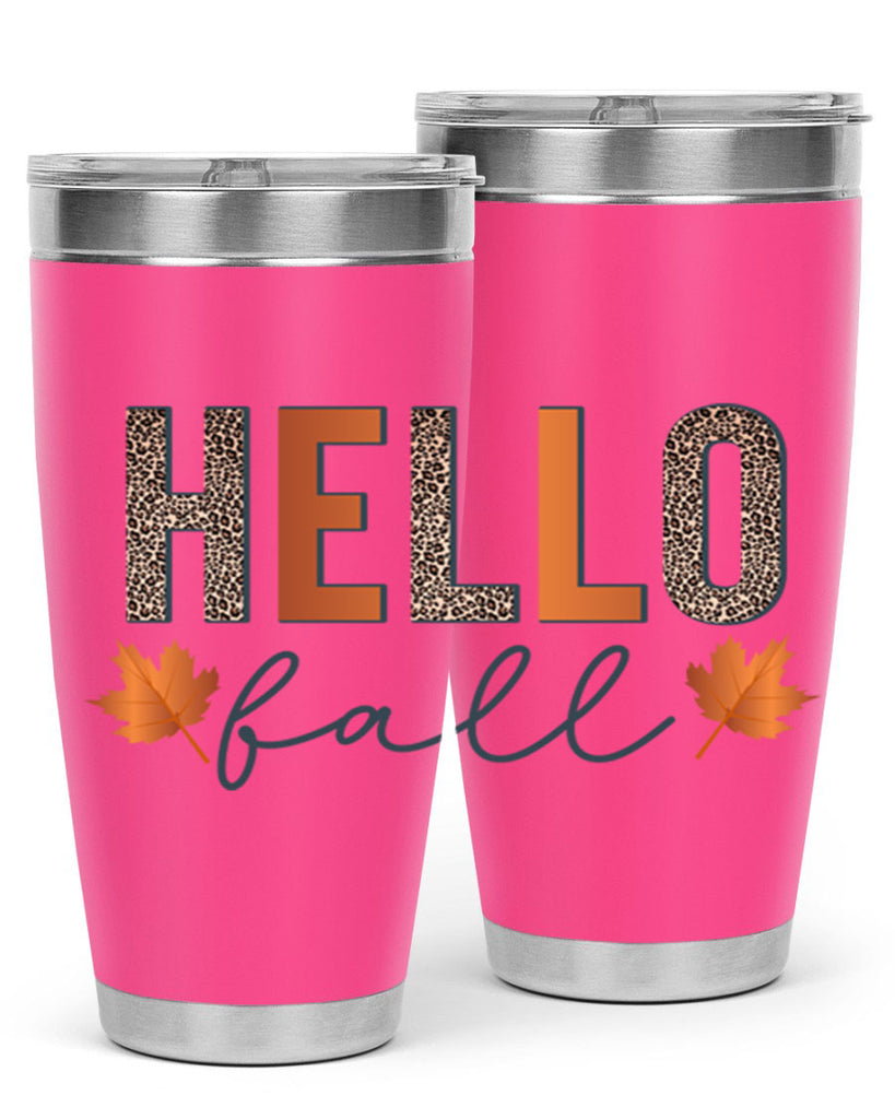 Hello Fall 272#- fall- Tumbler