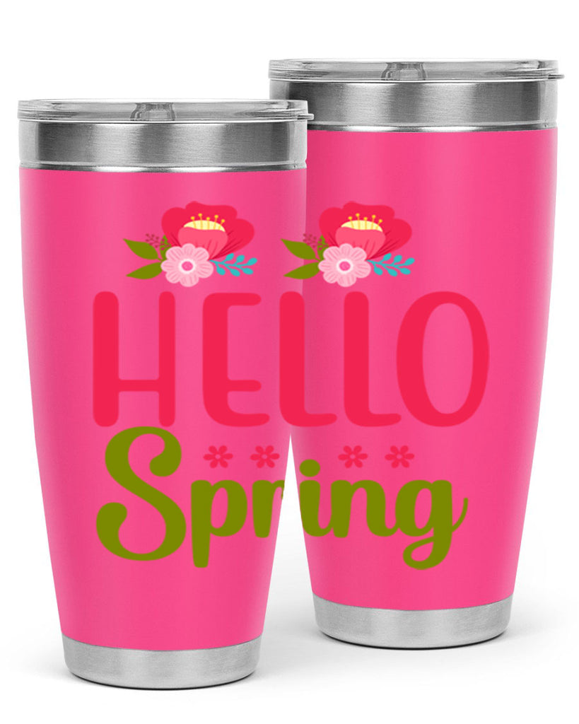 Hello Spring 186#- spring- Tumbler