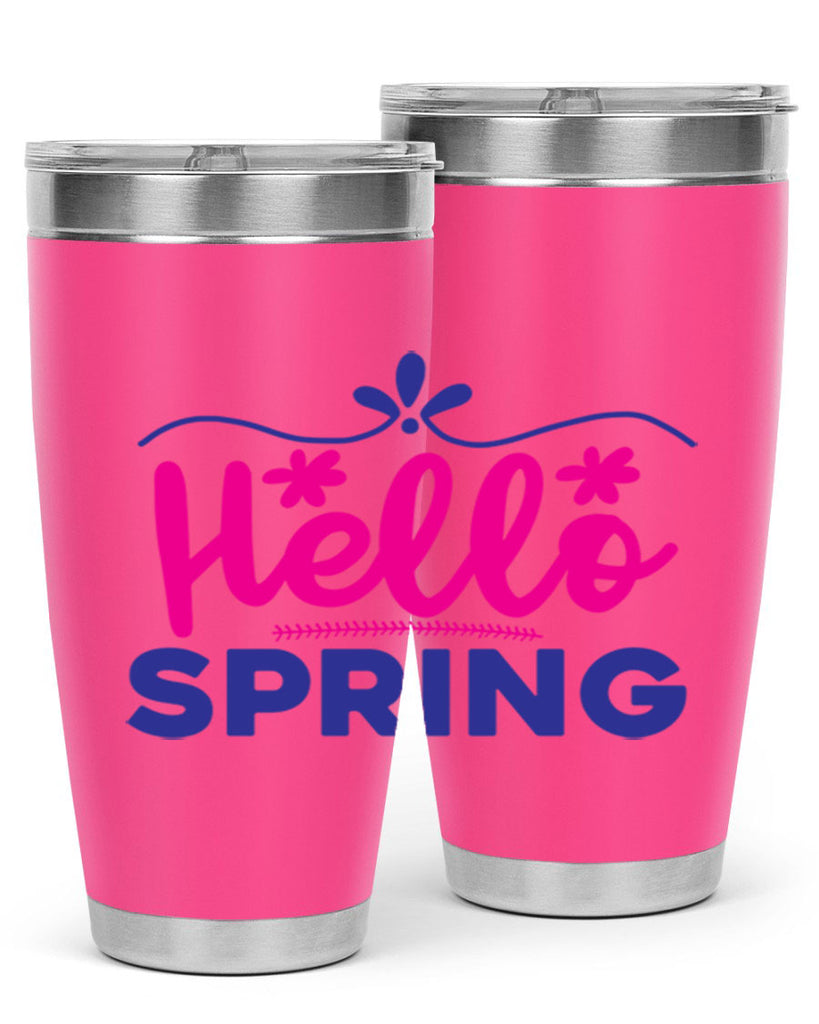Hello Spring 212#- spring- Tumbler