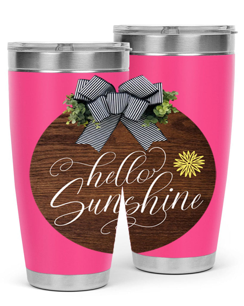 Hello Spring Lettering Mockup200#- spring- Tumbler